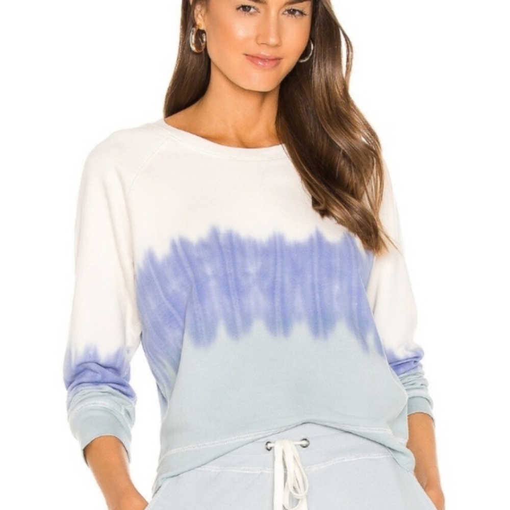 Rails Theo Sweatshirt Ocean Tie Dye Crewneck Sweatshirt Shirt Size L